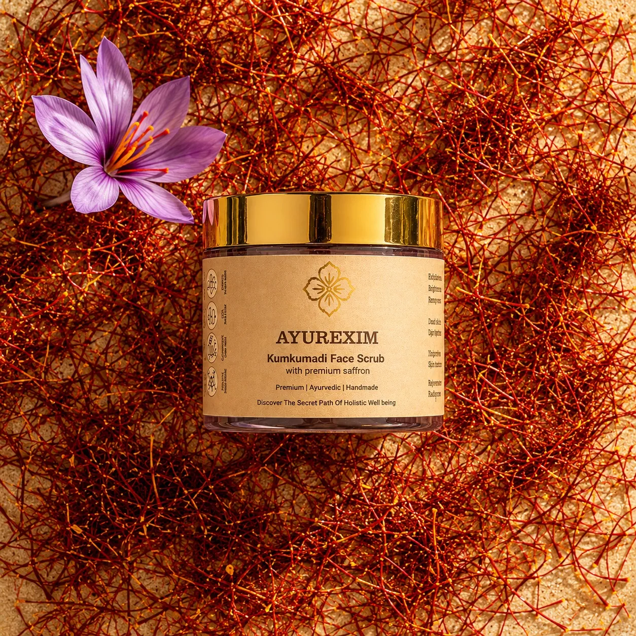 Ayurexim Kumkumadi Face Scrub